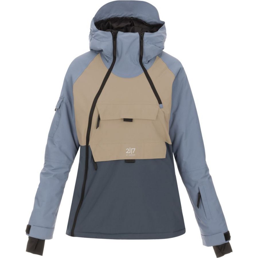 2117 of Sweden Nelkerim, kurtka narciarska, damska, niebieska