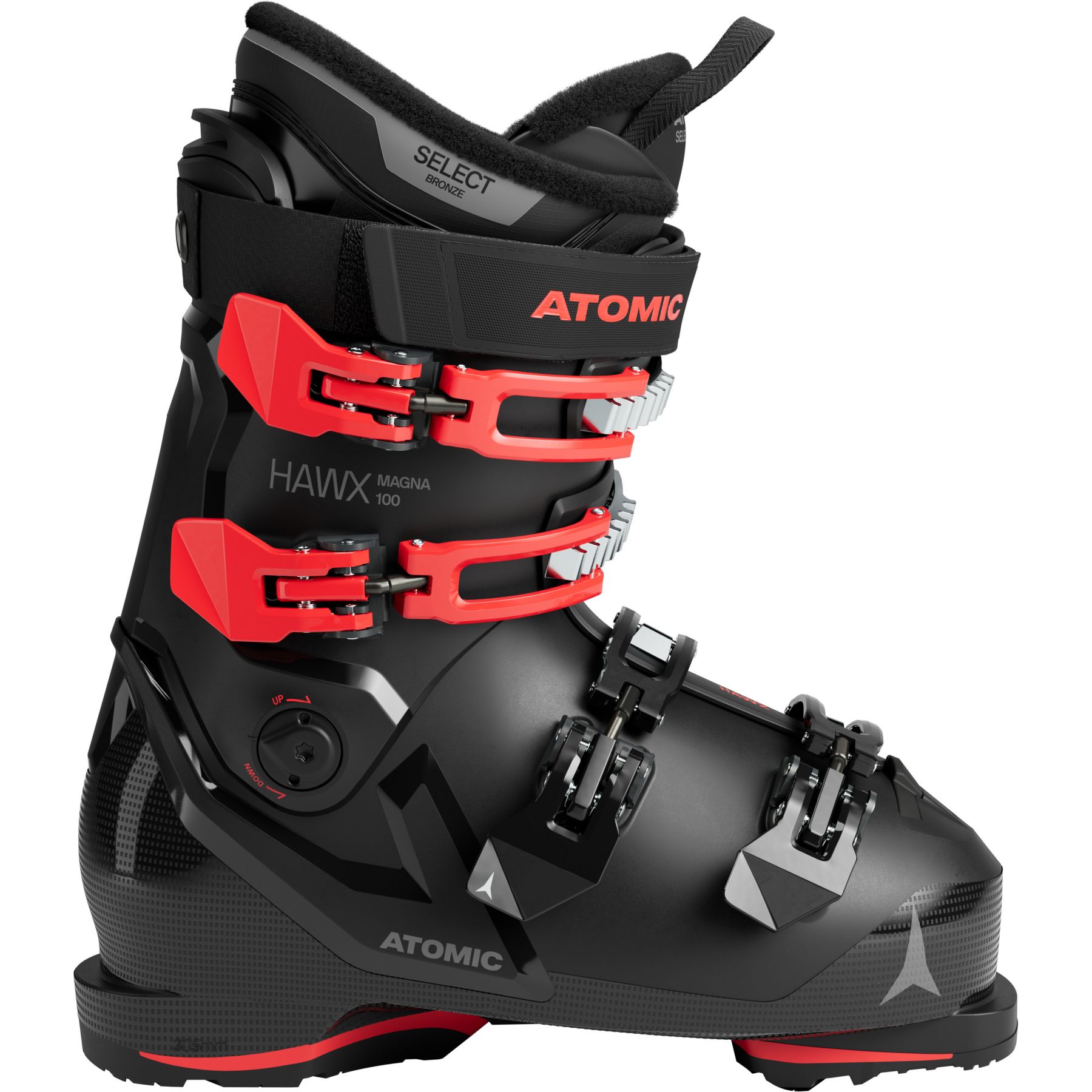 Atomic Hawx Magna 100, buty narciarskie, m?skie, czarny/czerwony