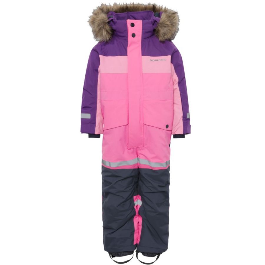 Didriksons Bjärven, kombinezon zimowy, junior, pink