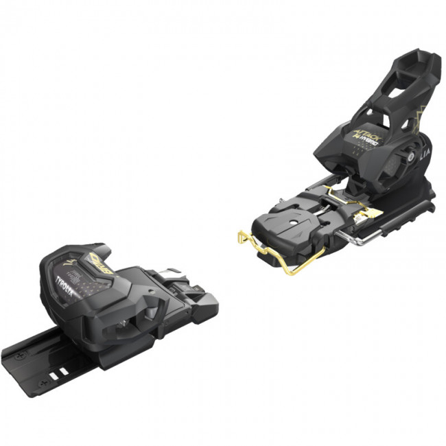 Head Attack Hybrid 14 MN/PT Brake 110, wi?zania narciarskie, czarne/z?ote