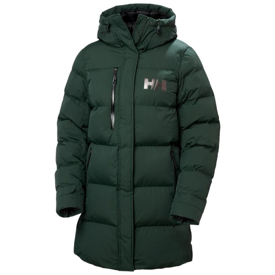 Helly Hansen Adore Puffy, parka, damska, ciemnozielony