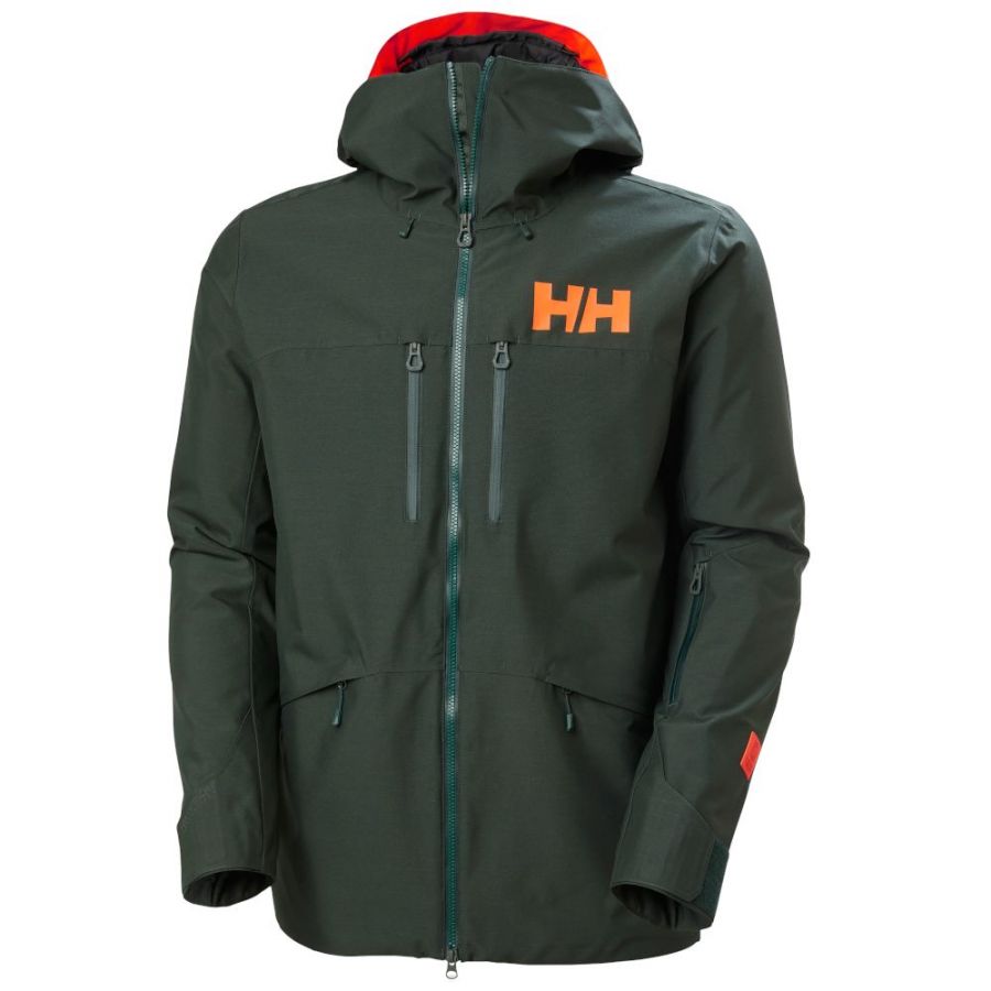 Helly Hansen Garibaldi 2.0, kurtka narciarska, m?ska, ciemnozielony