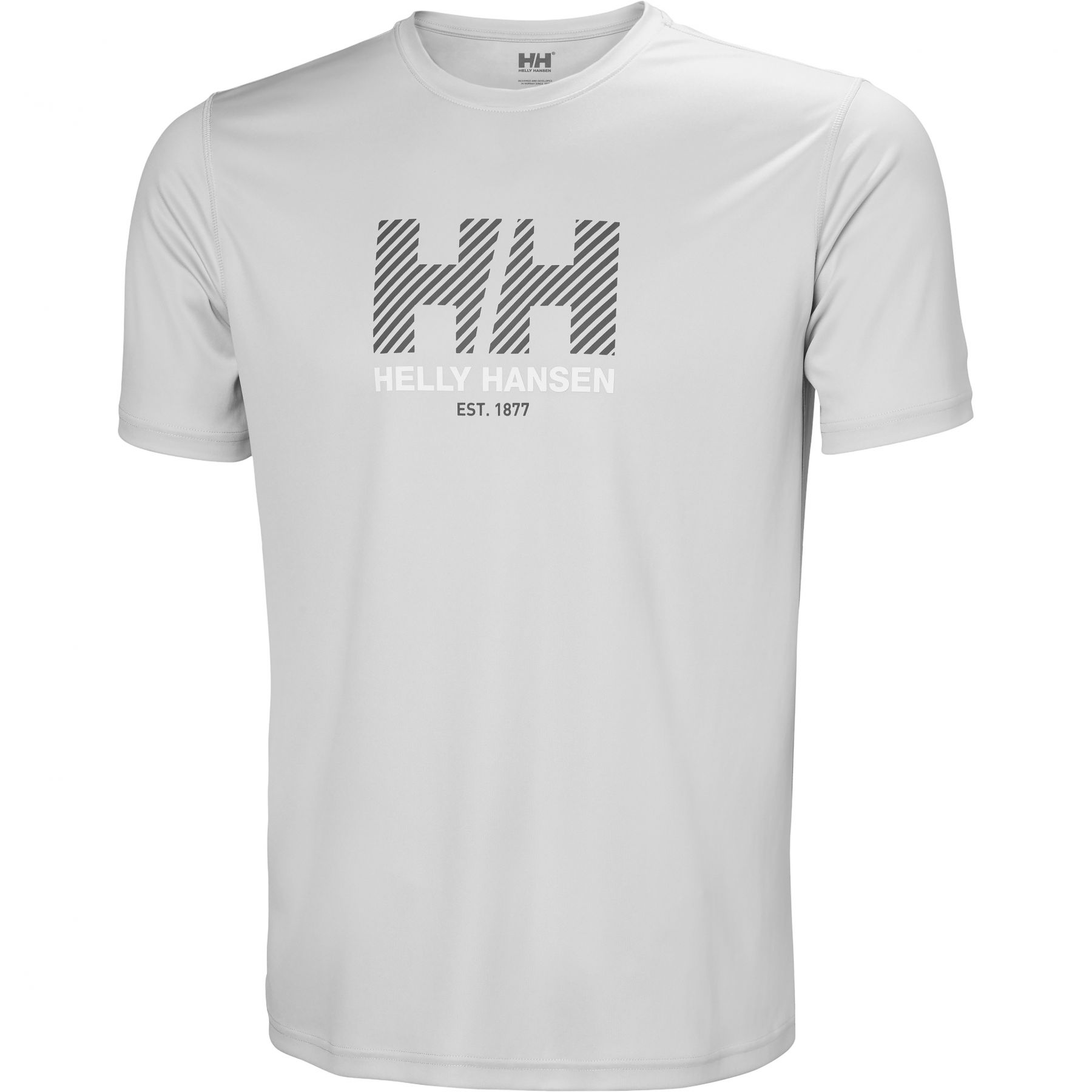 Helly Hansen HH Tech Graphic T-Shirt 2.0, m?ska, jasnoszary