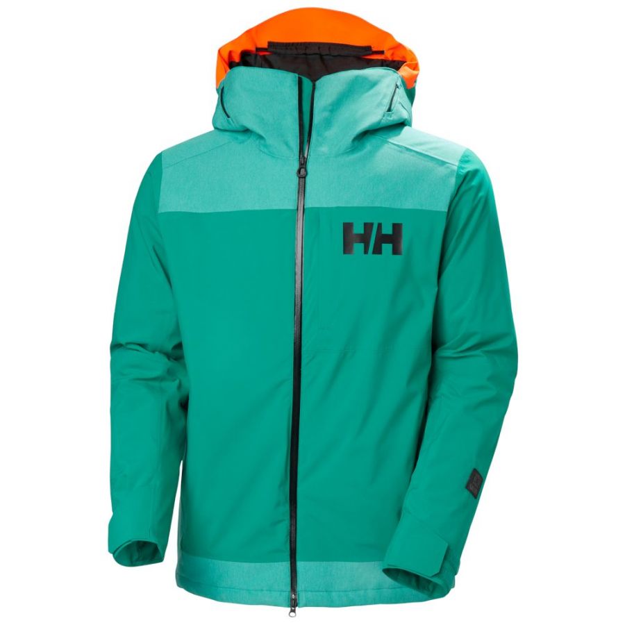 Helly Hansen Powdreamer 2.0, kurtka narciarskie, m?skie, zielony