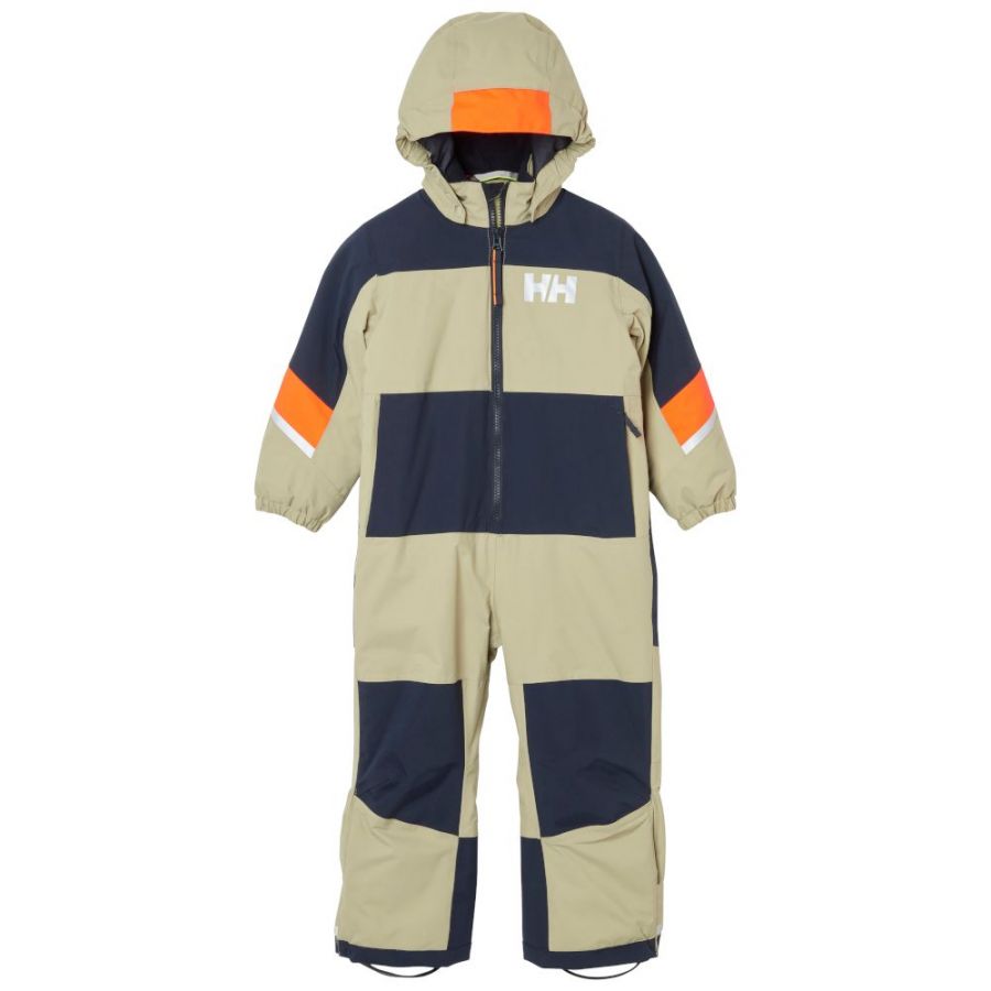 Helly Hansen Rider 3.0 Ins, kombinezon zimowy, junior, be?owy/granatowy