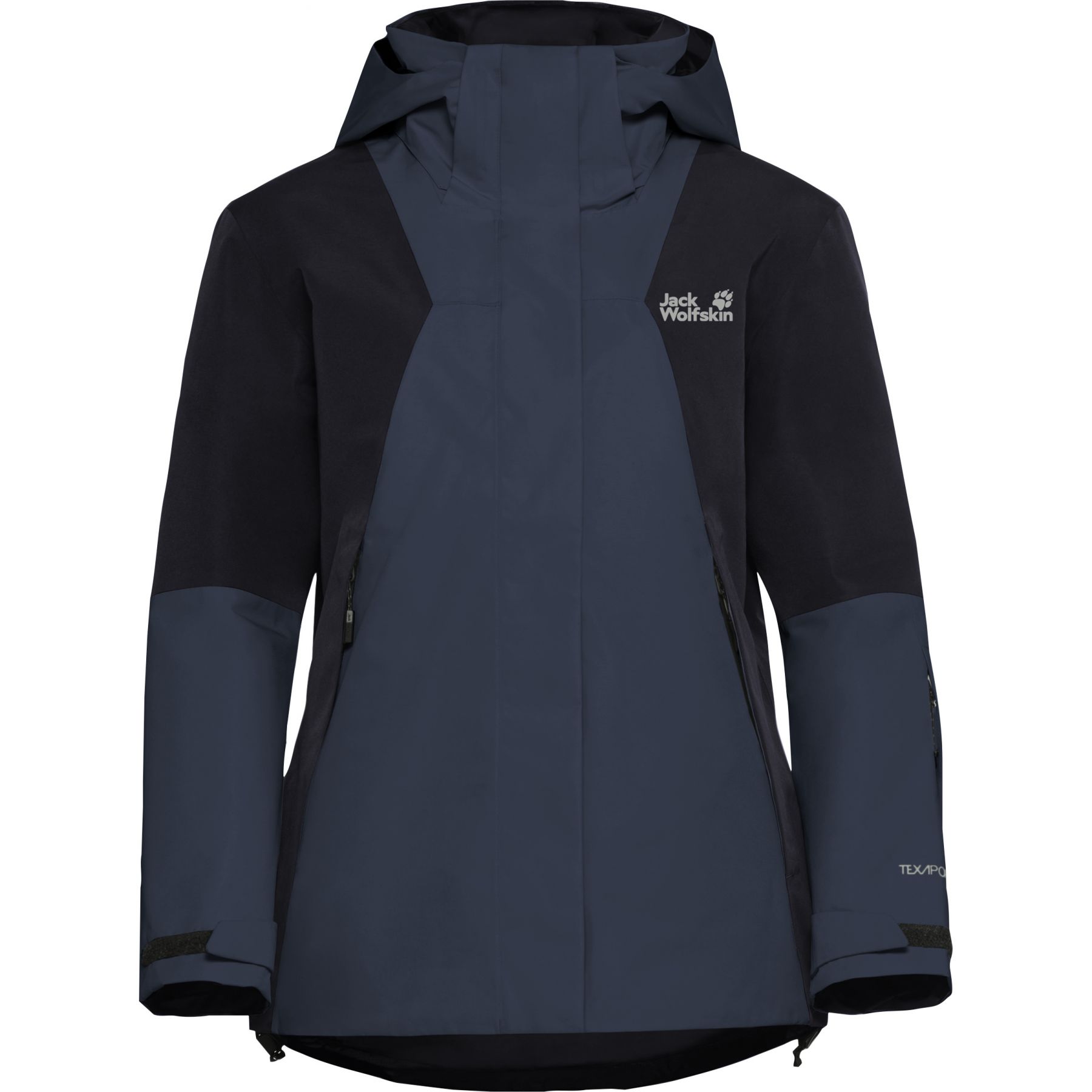 Jack Wolfskin Flowline 2L Ins, kurtka narciarska, damska, ciemnoniebieska
