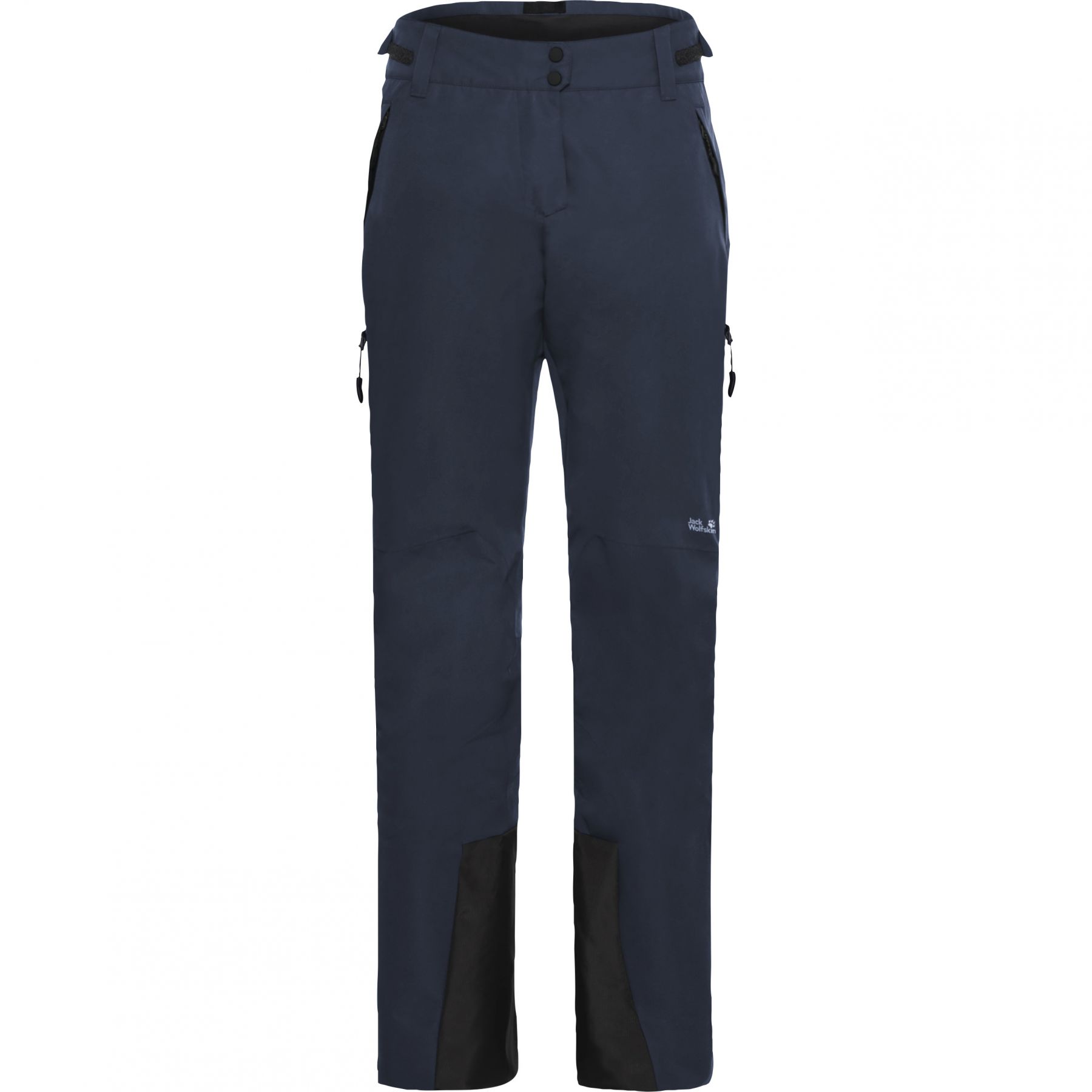 Jack Wolfskin Flowline 2L Ins, spodnie narciarskie, damskie, ciemnoniebieskie