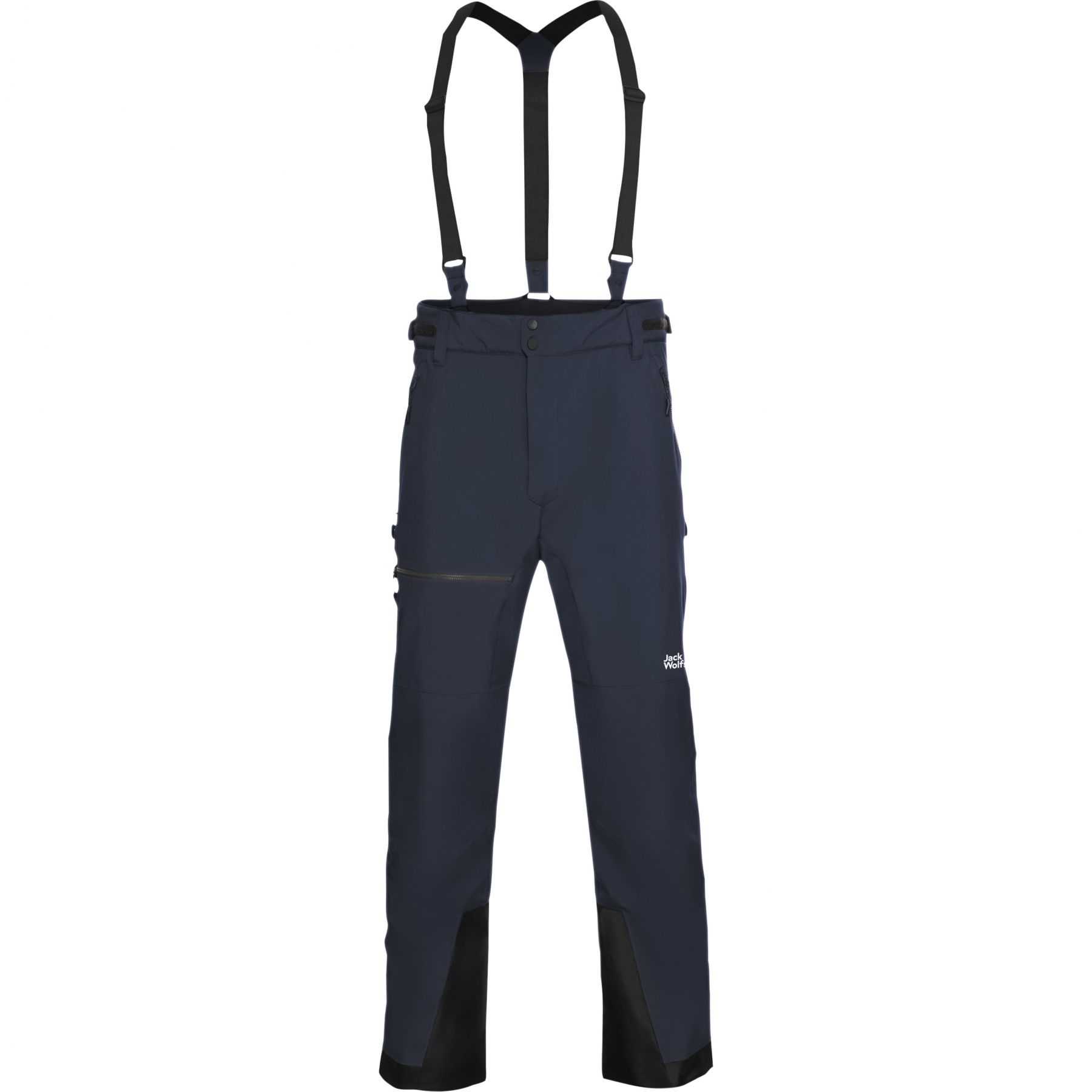 Jack Wolfskin Flowline Pro 2L Ins, spodnie narciarskie, m?skie, ciemnoniebieskie
