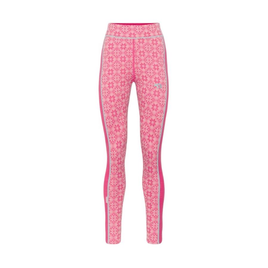 Kari Traa Rose, legginsy termoaktywne, damskie, pink