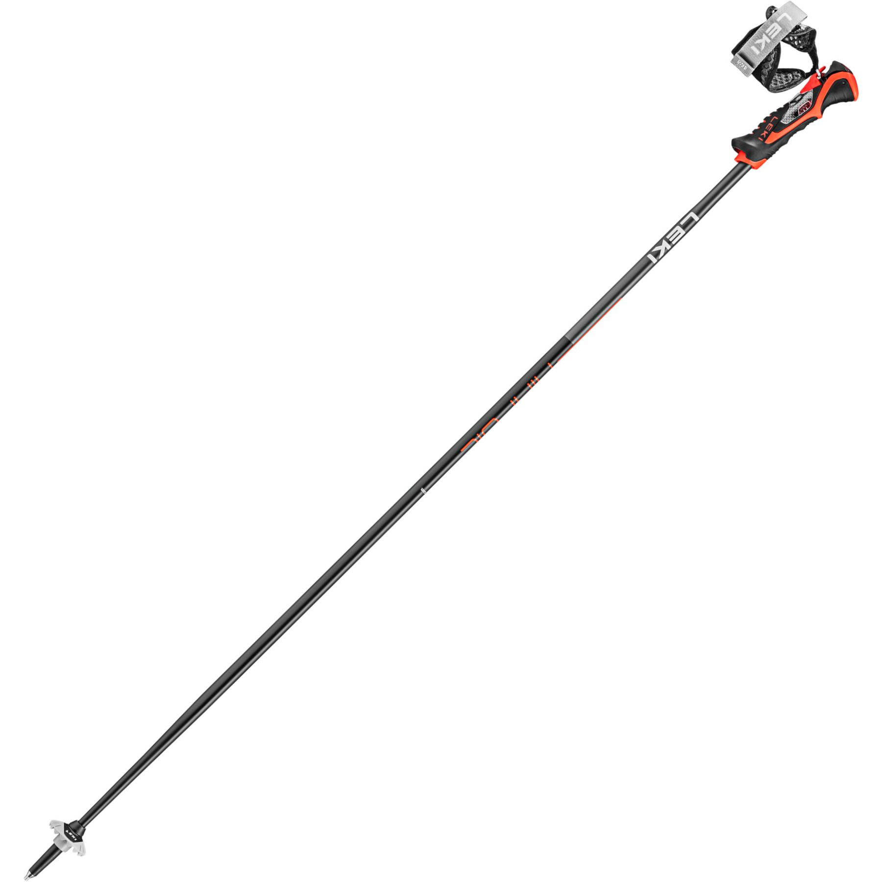Leki Airfoil 3D, kijki narciarskie, czarne