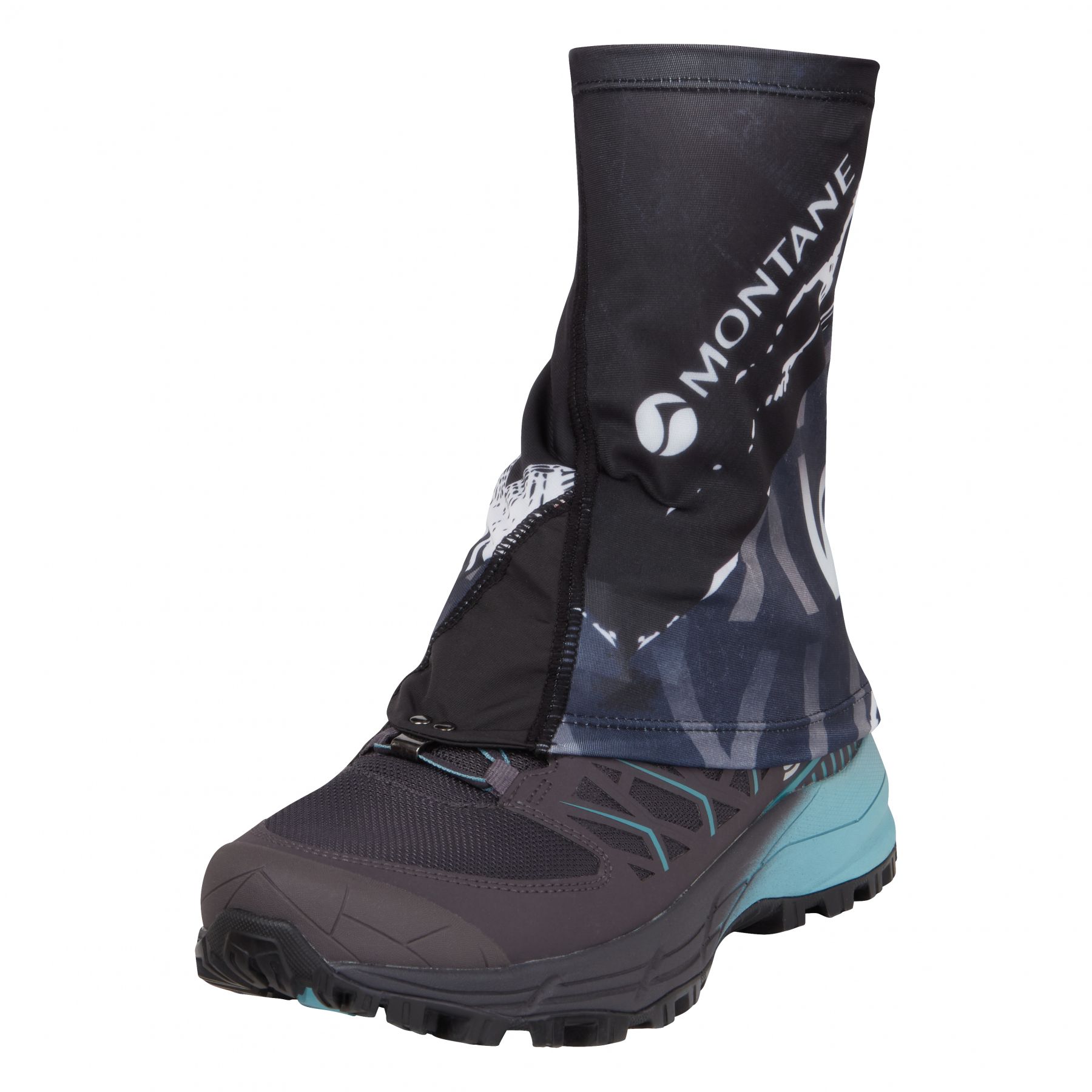 Montane Via Sock-It Gaiter, ochraniacz na buty, czarny