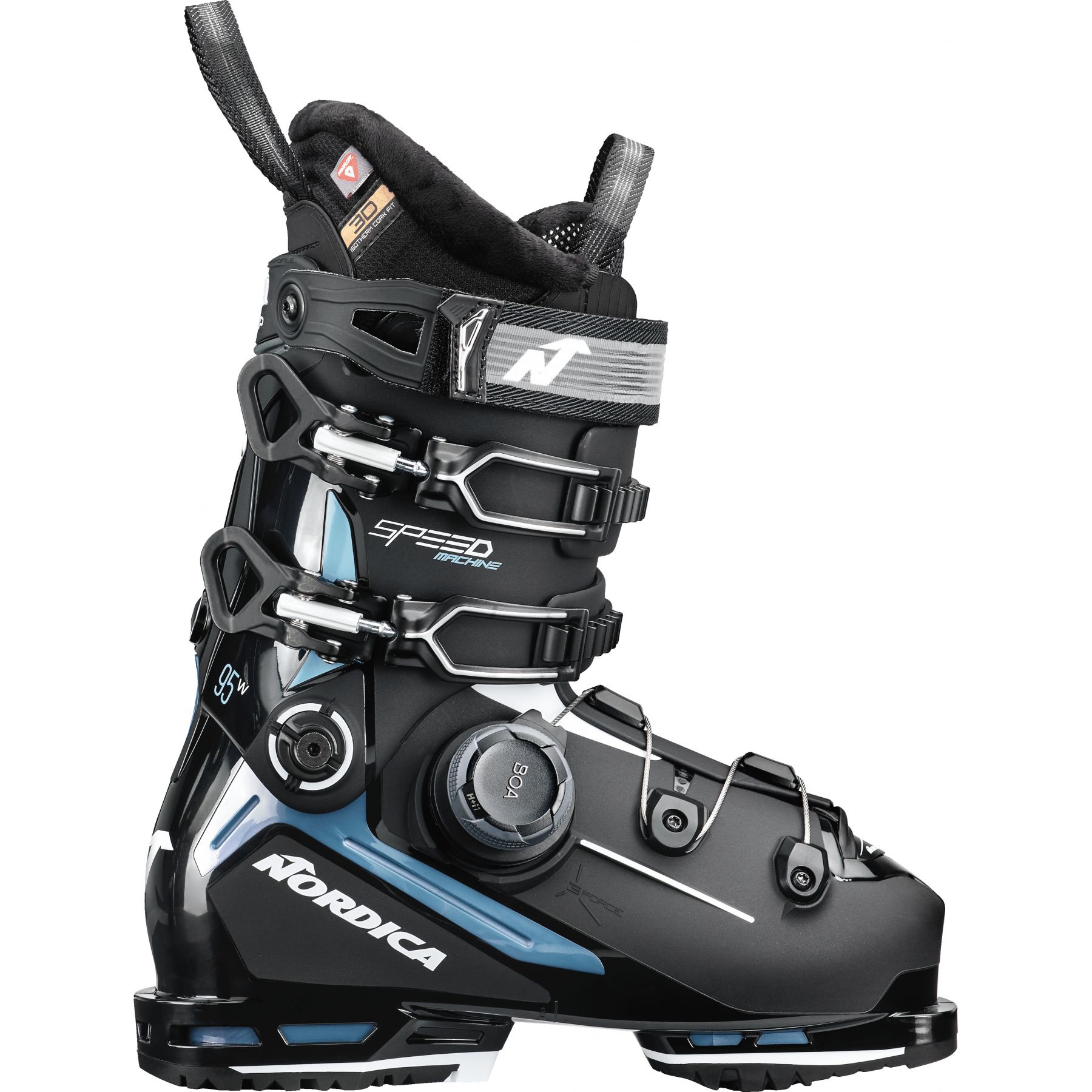 Nordica Speedmachine 3 BOA 95 W GW, buty narciarskie, damskie, czarne
