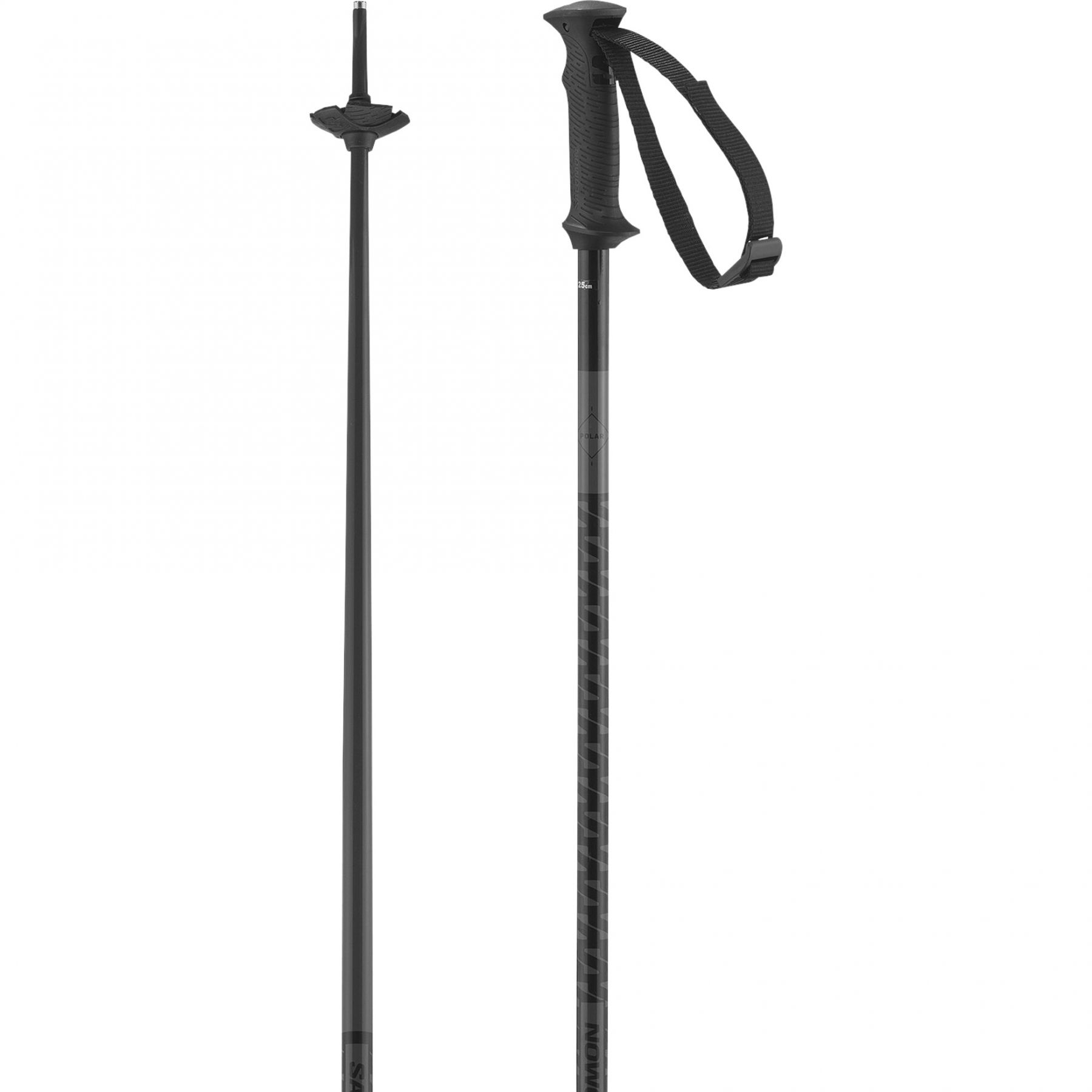 Salomon Polar Access, kijki narciarskie, czarne