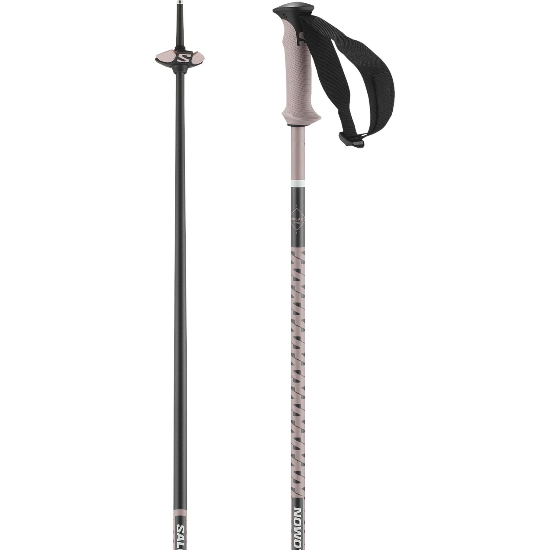 Salomon Polar Pro, kijki narciarskie, ró?owe
