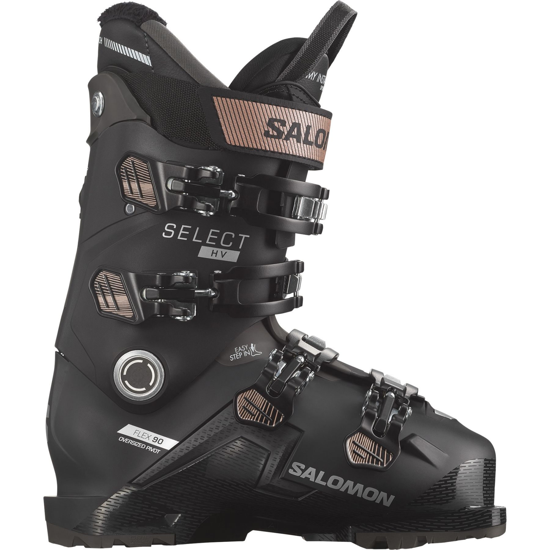 Фото - Лижні черевики Salomon Select HV 90 W GW, buty narciarskie, damskie, czarny/różowy/biały 