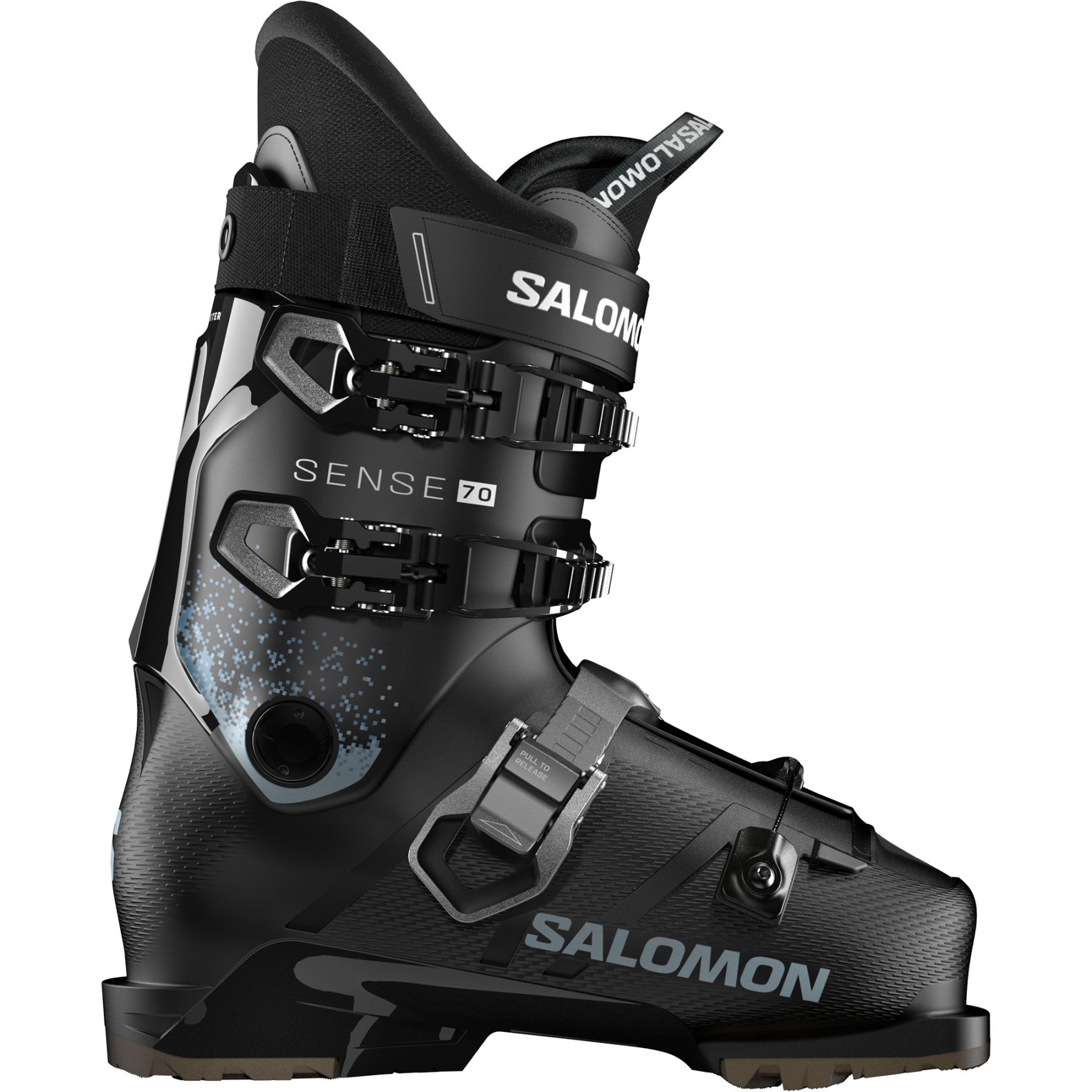 Salomon Sense 70 T GW, buty narciarskie, junior, czarne