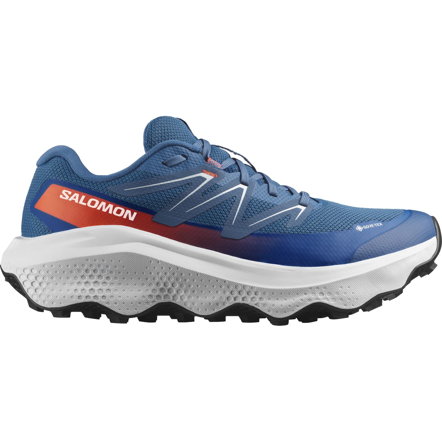 Salomon Ultra Flow 2 GTX, buty trailowe, m?skie, niebieskie/czerwone