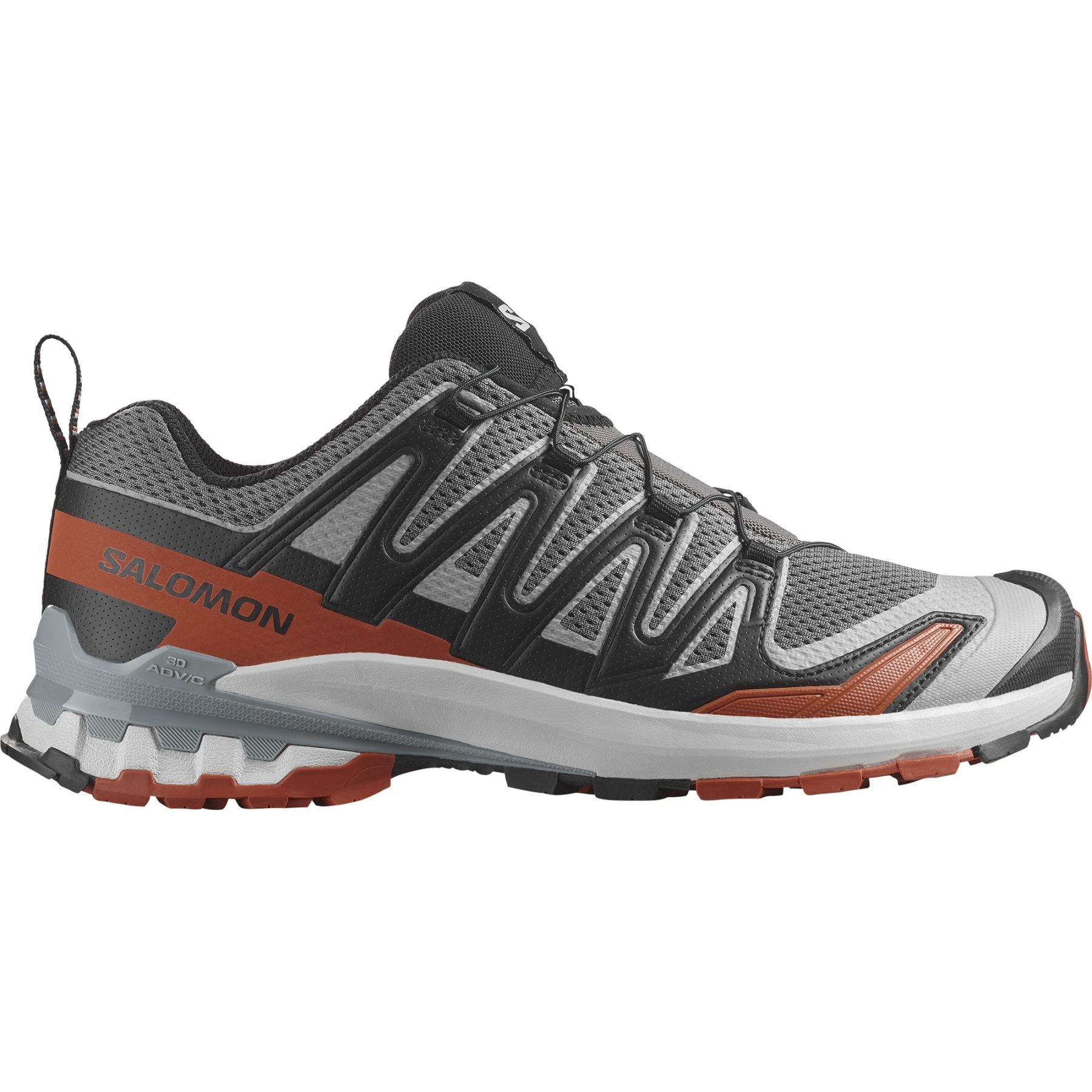Salomon XA Pro 3D V9, buty trailowe, m?skie, szare/czerwone