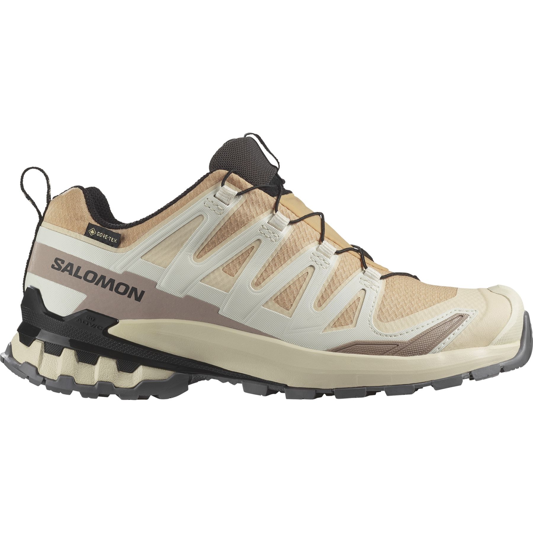 Salomon XA Pro 3D V9 GTX, buty trailowe, damskie, be?owe/bia?e