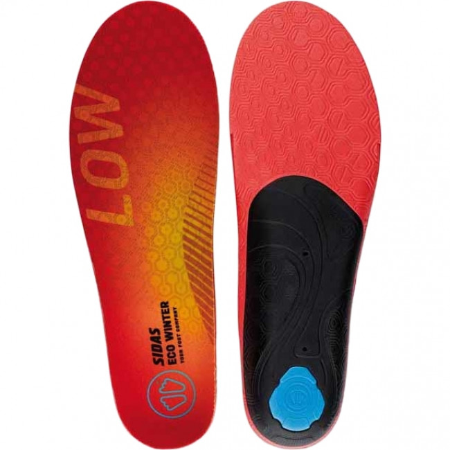 Sidas 3feet Eco Winter Low, wk?adka, czerwony