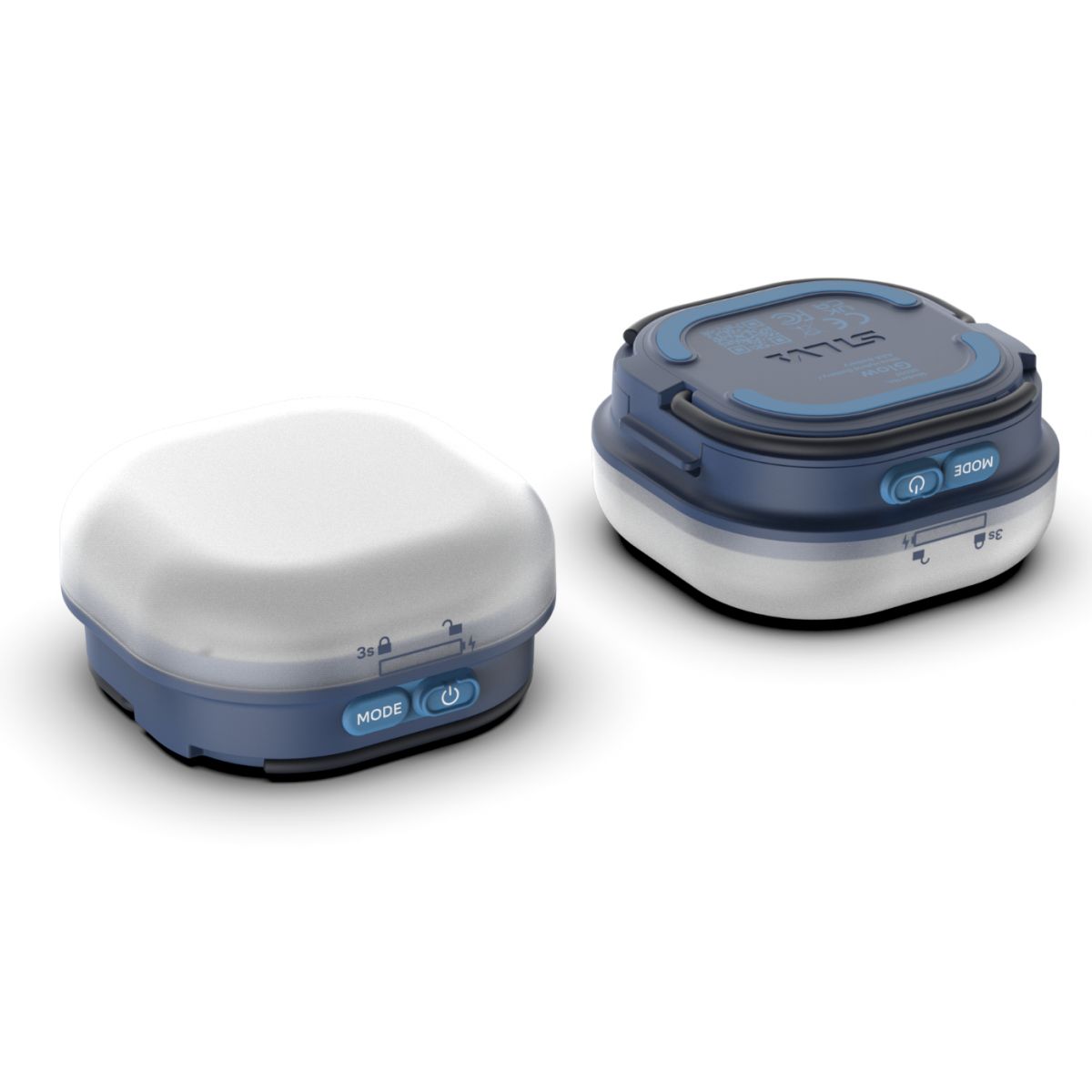 Silva Glow Recharge Blue, latarnia, niebieski