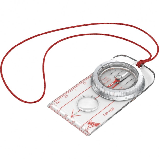 Silva Kompas Typ 1933, kompas, czerwony