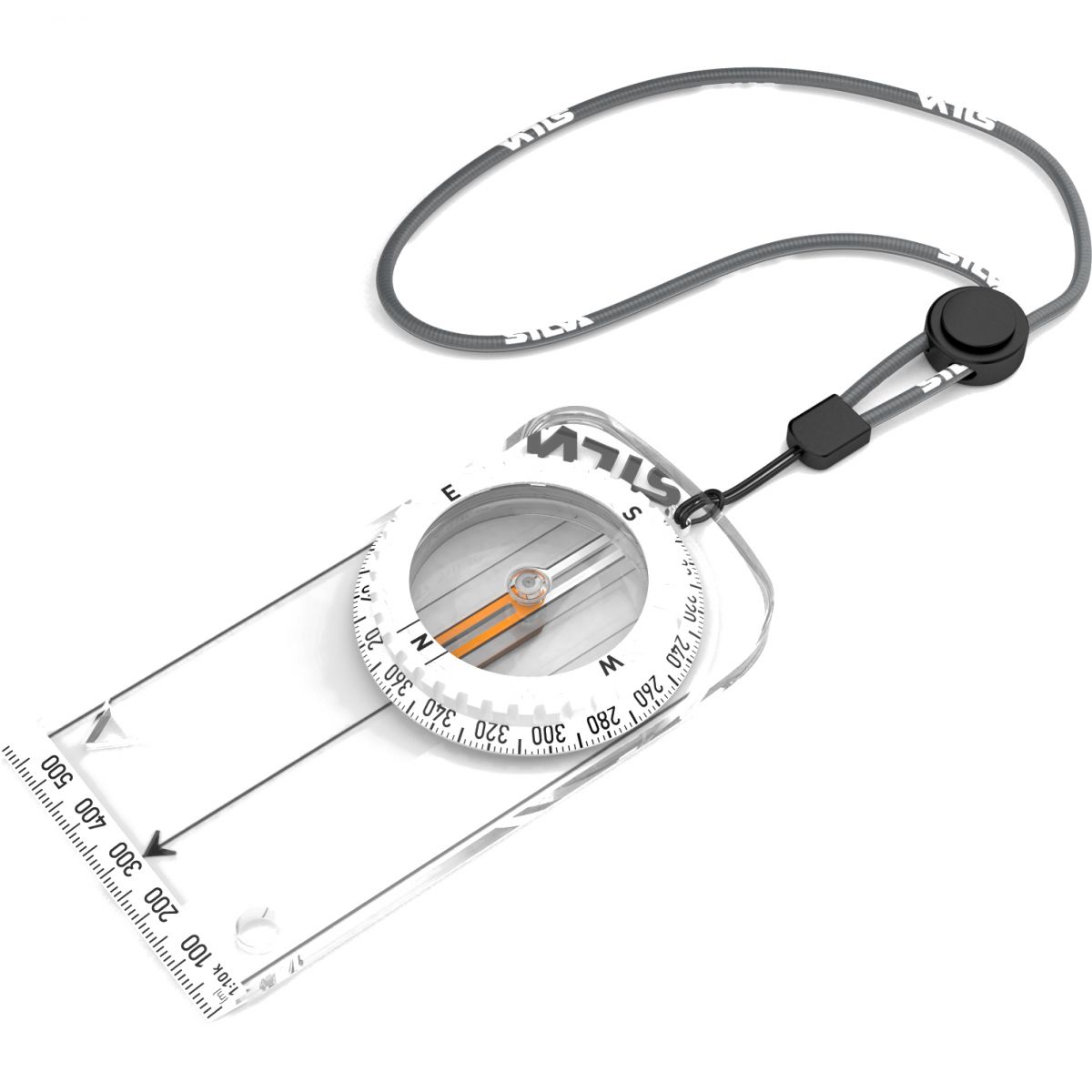 Silva Spike Jet Classic, kompas, unisex, czarny.