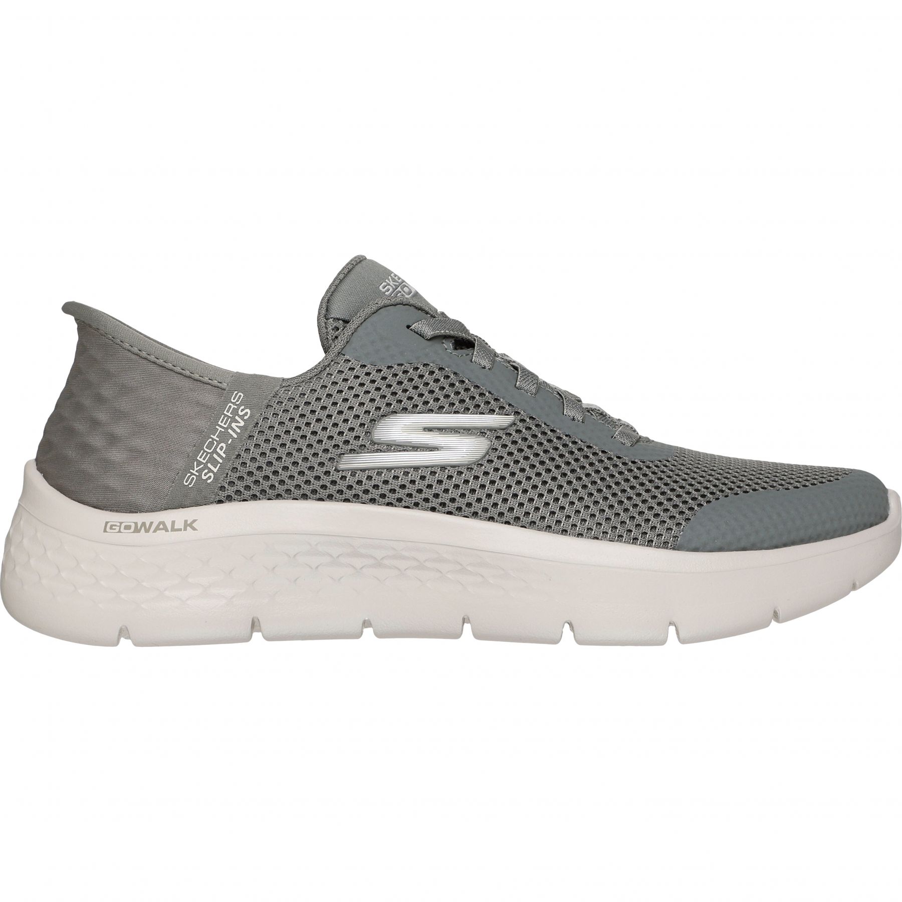 Skechers Go Walk Flex - Grand Entry, buty outdoorowe, damskie, oliwkowe