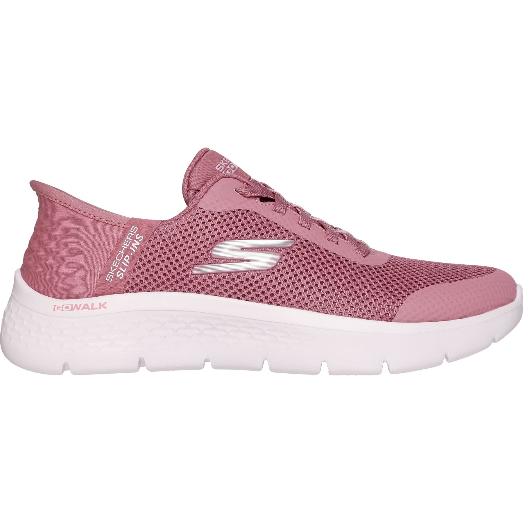 Skechers Go Walk Flex - Grand Entry, buty outdoorowe, damskie, ró?owe