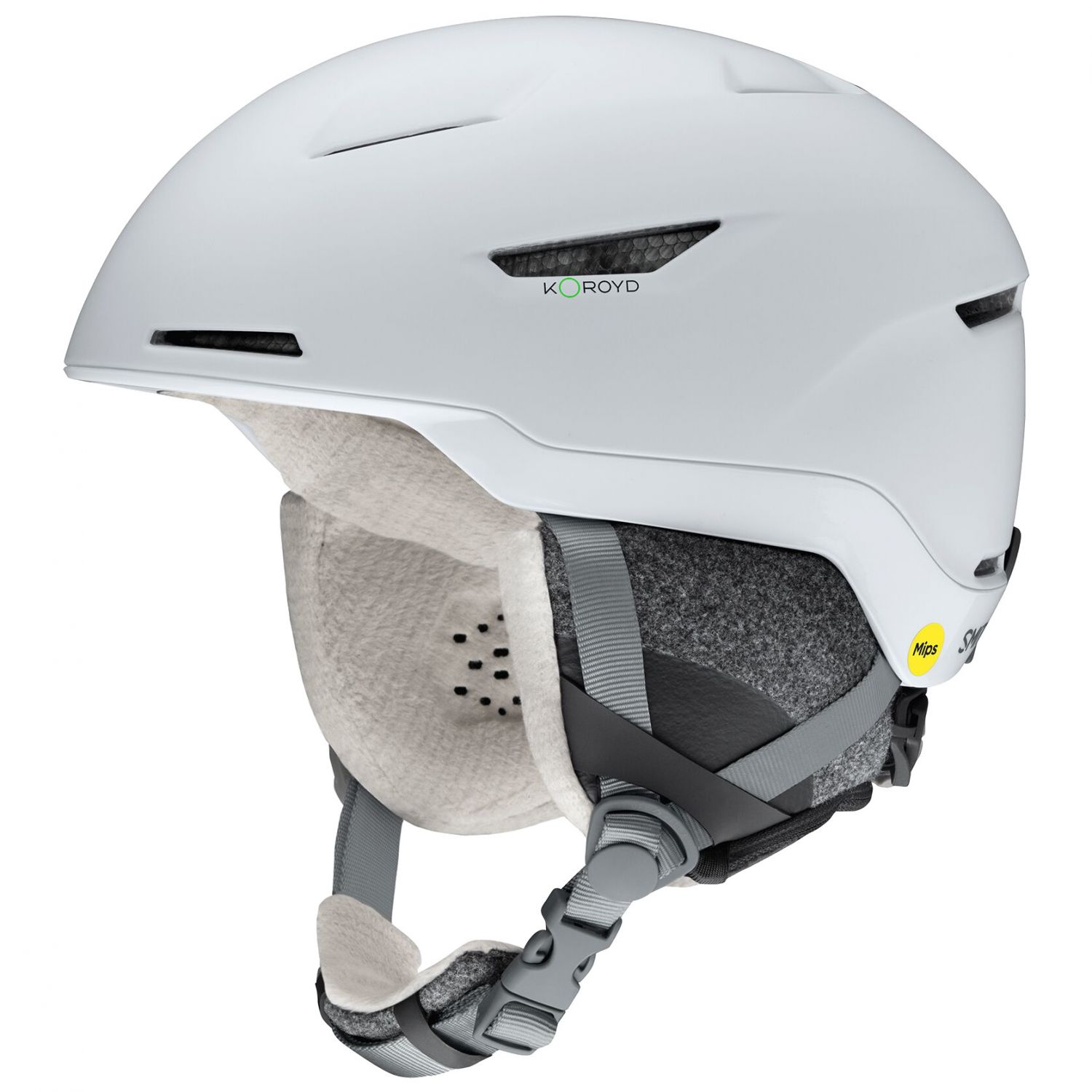 Фото - Гірськолижний шолом Smith Vida MIPS, kask narciarski, damski, biały Matte White E00517-7DE 