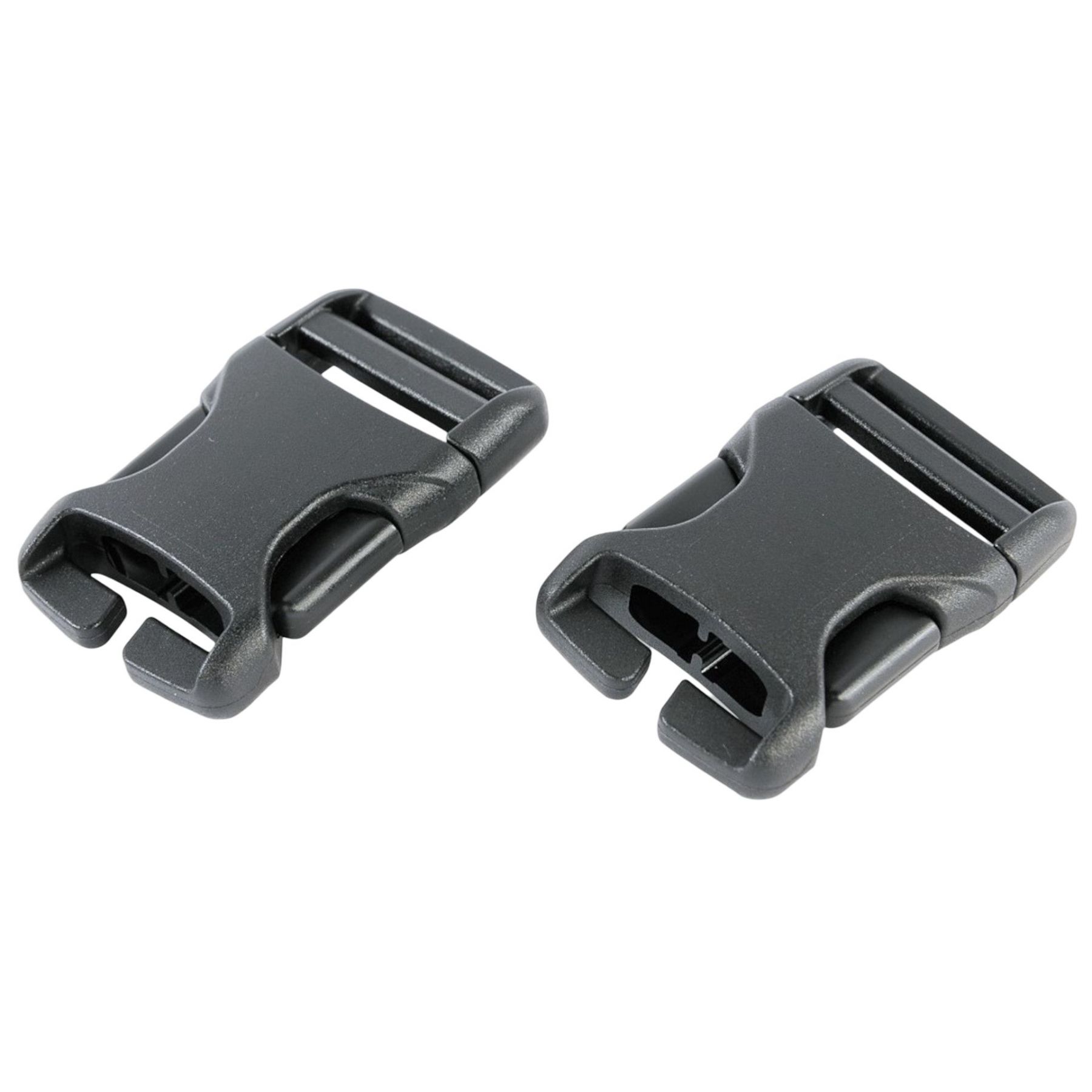 Tatonka SR-Buckle 20mm QA, klamra, czarna, 1 para
