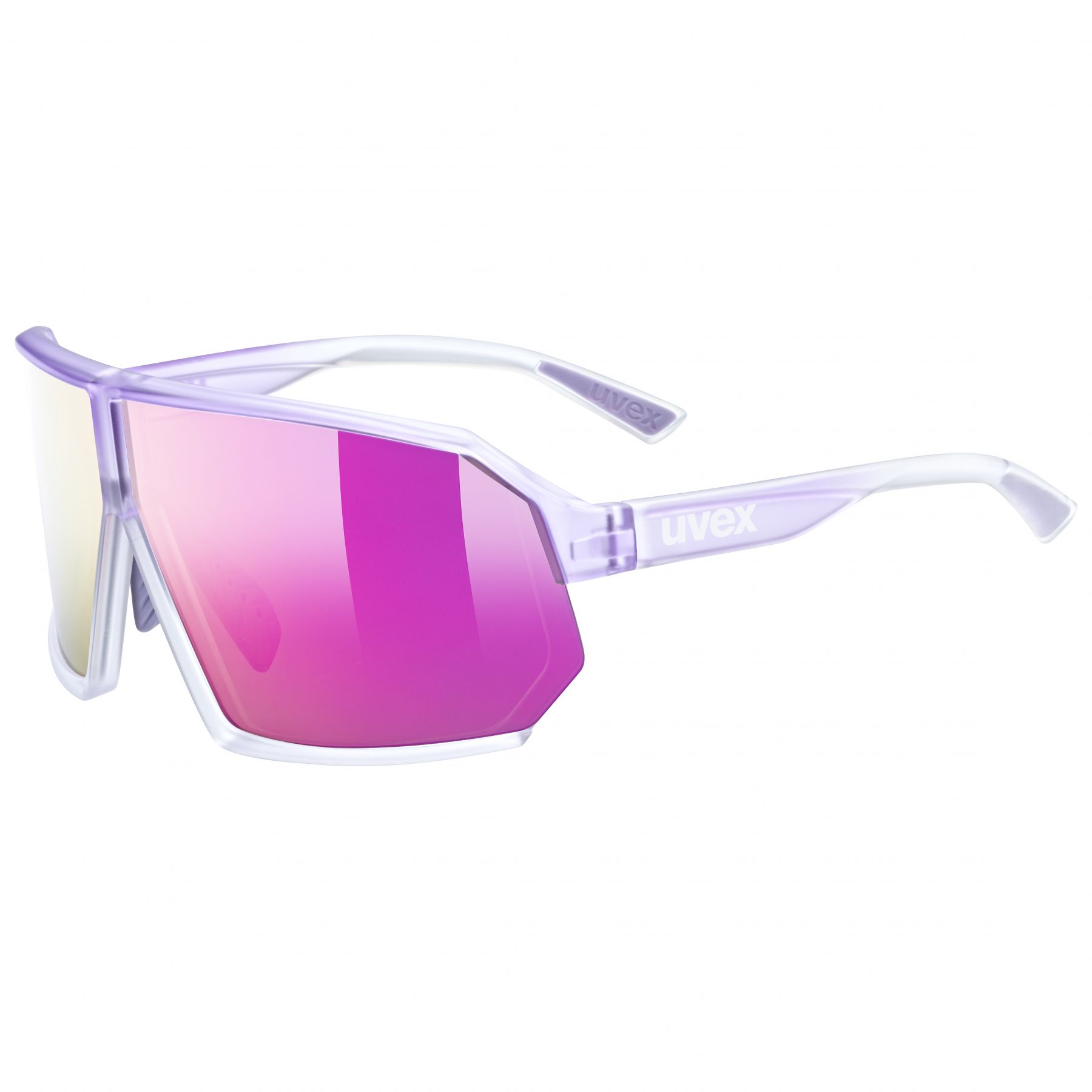 Uvex sportstyle 237, okulary przeciws?oneczne, przezroczysty fioletowy